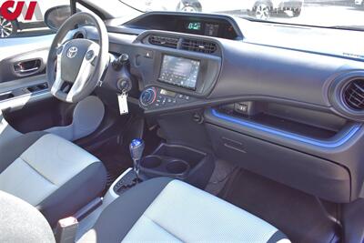 2013 Toyota Prius c Three  4dr Hatchback! 53 City/46 Hwy MPG! EV/ECO/PWR Modes! Kenwood Audio Deck! Back Up Cam! Bluetooth w/Voice Activation! All Weather Mats! Trunk Cargo Cover! - Photo 11 - Portland, OR 97266