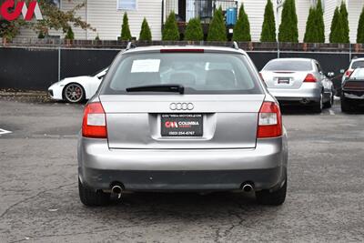 2003 Audi A4 1.8T Avant quattro  AWD 1.8T Avant quattro 4dr Wagon Black Finish Roof-Rails! Front Heated Seats! Full leather Seats! Bose Sound System! Lots Of Cargo Space! - Photo 4 - Portland, OR 97266