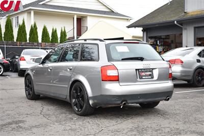 2003 Audi A4 1.8T Avant quattro  AWD 1.8T Avant quattro 4dr Wagon Black Finish Roof-Rails! Front Heated Seats! Full leather Seats! Bose Sound System! Lots Of Cargo Space! - Photo 2 - Portland, OR 97266