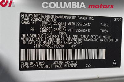 2020 Toyota RAV4 LE AWD 4dr SUV! Back Up Cam! Lane Assist! Pedestrian Detection! Android Auto & Apple CarPlay! Eco/Sport/Snow/Mud Driving Modes! Roof-Rack! - Photo 32 - Portland, OR 97266