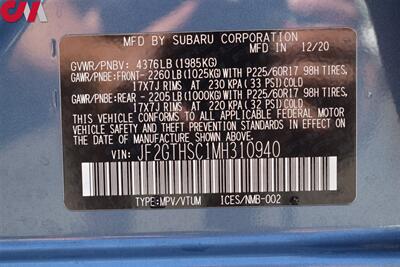 2021 Subaru Crosstrek Sport AWD 4dr Crossover EyeSight Assist! Back Up Camera! X-Mode! SI-Drive! Blind Spot Monitor! Apple CarPlay! Android Auto! Sunroof! - Photo 33 - Portland, OR 97266