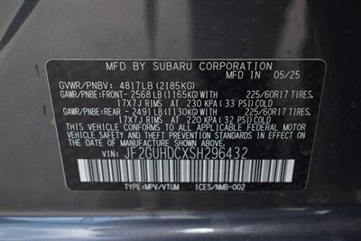 2025 Subaru Crosstrek Premium  AWD 4dr Crossover! X-Mode! SI-Drive! EyeSight Assist! Back Up Cam! Lane Keeping Assist! Collision Mitigation! Sunroof! Heated Seats! Apple CarPlay! Android Auto! - Photo 33 - Portland, OR 97266