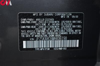 2021 Subaru Forester Sport  AWD 4dr Crossover! EyeSight Assist! X-Mode! SI-Drive! Back-Up Cam! Blind Spot Monitor! Apple CarPlay! Android Auto! Heated Seats! Sunroof! Power Liftgate! - Photo 34 - Portland, OR 97266