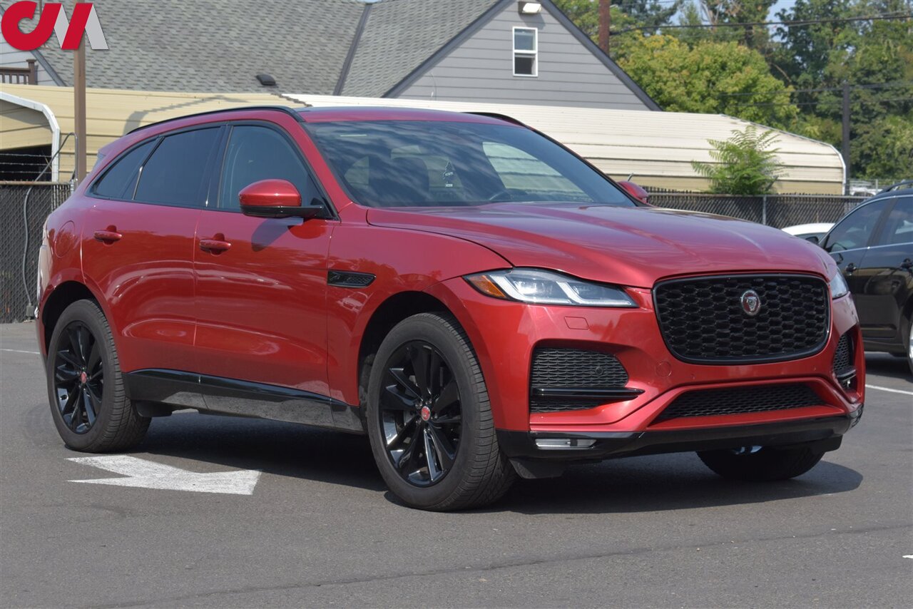 2023 Jaguar F-PACE P250 S AWD 4dr SUV! Back-Up Camera! Lane Assist! ECO-Mode! GPS Navigation! Apple CarPlay! Android Auto! Full Heated Leather Seats! Pano-Sunroof! Power Liftgate! - Photo 1 - Portland, OR 97266