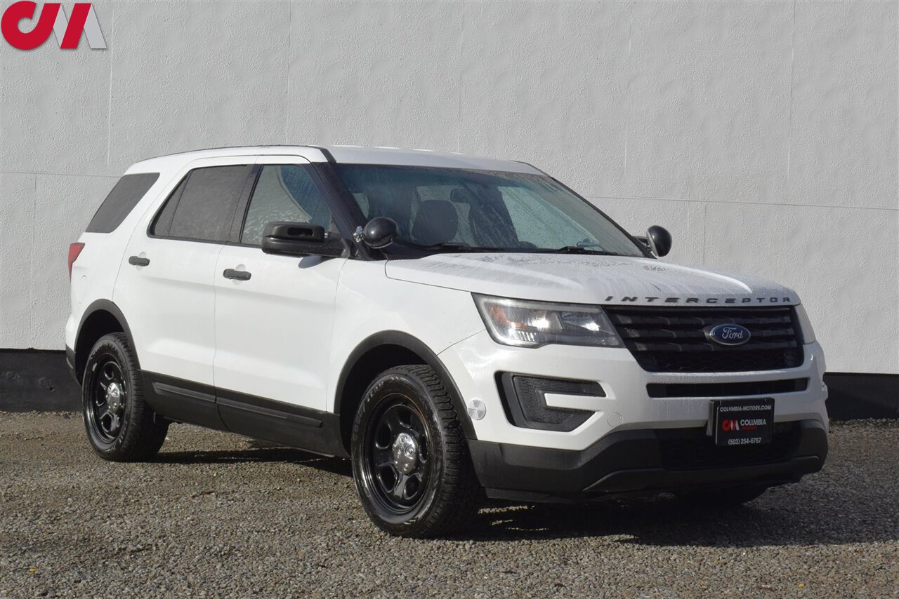 2018 Ford Explorer Police Interceptor Utility  AWD 4dr SUV! Certified Calibration! Rear View Camera! Bluetooth w/ Steering Wheel Controls! Cruise Control! 2 Spotlights! - Photo 1 - Portland, OR 97266
