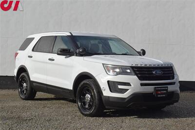 2018 Ford Explorer Police Interceptor Utility  AWD 4dr SUV! Certified Calibration! Rear View Camera! Bluetooth w/ Steering Wheel Controls! Cruise Control! 2 Spotlights! - Photo 1 - Portland, OR 97266