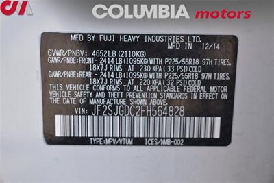 2015 Subaru Forester 2.0XT Premium AWD 4dr Wagon! COBB Tuner! Modified Exhaust! Coilovers! X-Mode! SI-Drive! Rear View Camera! Heated Seats! Roof Rack! Pano-Sunroof! - Photo 31 - Portland, OR 97266