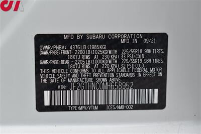 2021 Subaru Crosstrek Limited  AWD 4dr Crossover! X-Mode! Adaptive Cruise Control! Lane Keep Assist! Lane Departure Warning! Pre-Collision Braking! Blind Spot Detection! Rear Cross Traffic Alert! Backup Camera! - Photo 37 - Portland, OR 97266