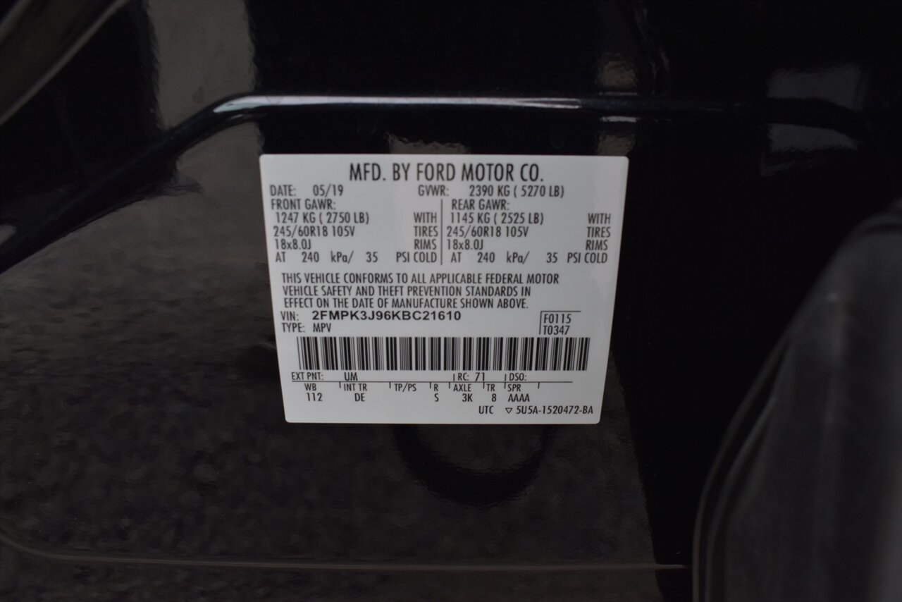 2019 Ford Edge SEL 4dr Crossover**BY APPOINTMENT ONLY** Back Up Camera! Blind Spot Monitor! Lane Assist! Collision Mitigation System! Bluetooth Connectivity! Auto-Stop/Start Tech! - Photo 28 - Portland, OR 97266
