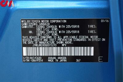 2016 Toyota RAV4 Hybrid Limited  AWD 4dr SUV! Toyota Safety Sense: Pre-Collision System! Blind Spot Monitor! Cross Traffic Alert & Lane Assist! Back Up Cam! Bluetooth! Eco & Sport Modes! Heated Leather Seats! Sunroof! Roof-Rack! - Photo 32 - Portland, OR 97266