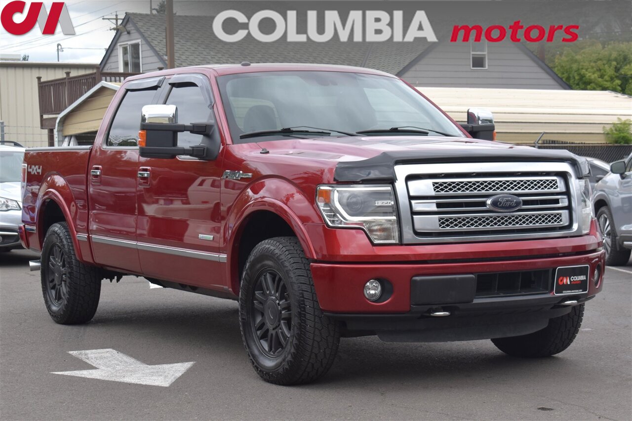 2014 Ford F-150 Platinum  4x4 4dr SuperCrew Styleside 5.5 ft. SB Back Up Camera! Bluetooth! Tow Package! Heated & Ventilated Leather Seats! Sunroof! Sony Sound! - Photo 1 - Portland, OR 97266