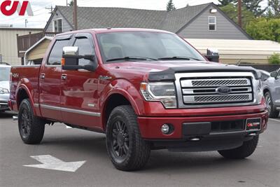 2014 Ford F-150 Platinum  4x4 4dr SuperCrew Styleside 5.5 ft. SB**BY APPOINTMENT ONLY** Back Up Camera! Bluetooth! Tow Package! Heated & Ventilated Leather Seats! Sunroof! Sony Sound! - Photo 1 - Portland, OR 97266