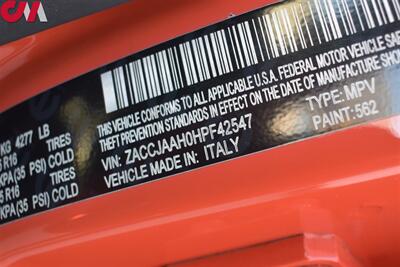 2017 Jeep Renegade Sport  4dr SUV! 6 Speed Manual! Electronic Parking Brake! USB & Auxiliary Ports! Traction Control! All Weather Floor Mats! Roof Rails! - Photo 26 - Portland, OR 97266