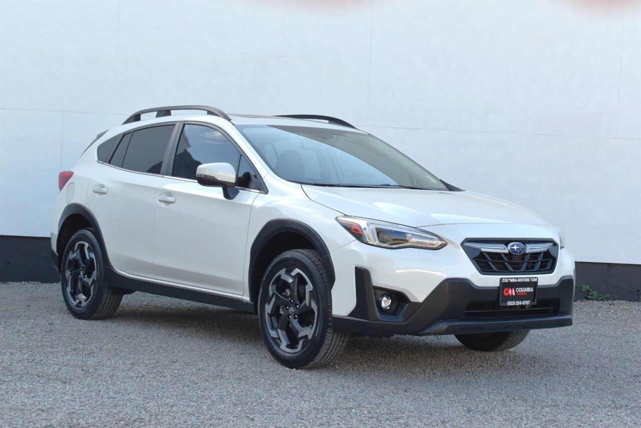 2023 Subaru Crosstrek Limited Sport Utility  AWD SUV! EyeSight Safety Tech! Adaptive Cruise Control! Blind Spot Monitoring! Heated Leather Seats! Apple CarPlay & Android Auto! Backup Camera! - Photo 1 - Portland, OR 97266