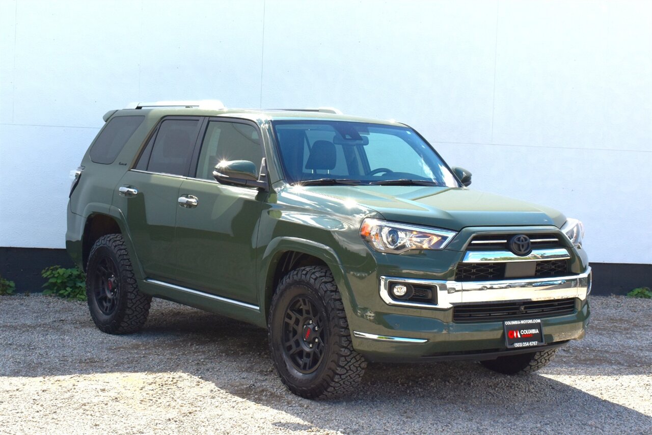 2022 Toyota 4Runner Limited  AWD 4dr SUV! Back Up Camera! Blind Spot Monitor! Lane Assist! Pedestrian Detection! Navigation! Heated & Ventilated Leather Seats! Full-Time 4WD! Locking Center Differential! Tow Pkg! Sunroof! - Photo 1 - Portland, OR 97266