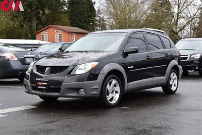 2003 Pontiac Vibe GT  4dr Wagon Power Outlets, 2-Prong, Household-style On Instrument Panel, 12-volt (1-AMP)! Bluetooth! USB & AUX Inputs! Sunroof! Roof-Rails! - Photo 8 - Portland, OR 97266