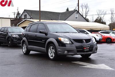 2003 Pontiac Vibe GT  4dr Wagon Power Outlets, 2-Prong, Household-style On Instrument Panel, 12-volt (1-AMP)! Bluetooth! USB & AUX Inputs! Sunroof! Roof-Rails! - Photo 1 - Portland, OR 97266