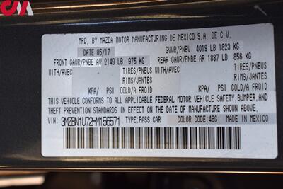 2017 Mazda Mazda3 Sport  4dr Sedan! 28 City Mpg! 37 Hwy Mpg! Back Up Camera! Navigation! Sport Drive Mode! Bluetooth w/Voice Activation! - Photo 30 - Portland, OR 97266