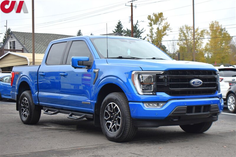 2021 Ford F-150 Lariat  4x4 Lariat 4dr SuperCrew 5.5 ft. SB**BY APPOINTMENT ONLY**Back-Up Cam w/ Brid's Eye View! Blind Spot Monitor! Park Assist! GPS Nav! 4H & 4L! Apple CarPlay! Android Auto! Vented & Full Heated Seats!