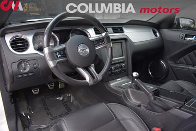 2012 Ford Mustang V6 Premium  2dr Fastback! 6 Speed Manual! Rear View Camera! Parking Assist! Bluetooth! GPS Nav! Cruise Control! Heated Leather Seats! - Photo 3 - Portland, OR 97266