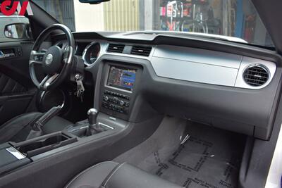 2012 Ford Mustang V6 Premium 2dr Fastback! 6 Speed Manual! Rear View Camera! Parking Assist! Bluetooth! GPS Nav! Cruise Control! Heated Leather Seats! - Photo 12 - Portland, OR 97266