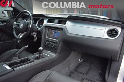 2012 Ford Mustang V6 Premium  2dr Fastback! 6 Speed Manual! Rear View Camera! Parking Assist! Bluetooth! GPS Nav! Cruise Control! Heated Leather Seats! - Photo 12 - Portland, OR 97266
