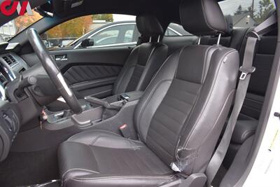 2012 Ford Mustang V6 Premium 2dr Fastback! 6 Speed Manual! Rear View Camera! Parking Assist! Bluetooth! GPS Nav! Cruise Control! Heated Leather Seats! - Photo 11 - Portland, OR 97266