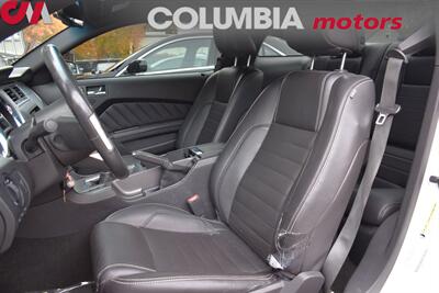 2012 Ford Mustang V6 Premium  2dr Fastback! 6 Speed Manual! Rear View Camera! Parking Assist! Bluetooth! GPS Nav! Cruise Control! Heated Leather Seats! - Photo 11 - Portland, OR 97266