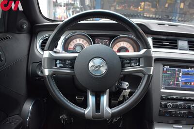 2012 Ford Mustang V6 Premium 2dr Fastback! 6 Speed Manual! Rear View Camera! Parking Assist! Bluetooth! GPS Nav! Cruise Control! Heated Leather Seats! - Photo 15 - Portland, OR 97266