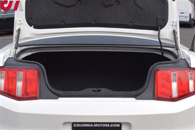 2012 Ford Mustang V6 Premium 2dr Fastback! 6 Speed Manual! Rear View Camera! Parking Assist! Bluetooth! GPS Nav! Cruise Control! Heated Leather Seats! - Photo 27 - Portland, OR 97266