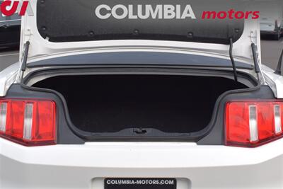 2012 Ford Mustang V6 Premium  2dr Fastback! 6 Speed Manual! Rear View Camera! Parking Assist! Bluetooth! GPS Nav! Cruise Control! Heated Leather Seats! - Photo 27 - Portland, OR 97266