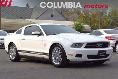 2012 Ford Mustang V6 Premium  2dr Fastback! 6 Speed Manual! Rear View Camera! Parking Assist! Bluetooth! GPS Nav! Cruise Control! Heated Leather Seats! Coupe