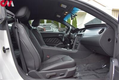 2012 Ford Mustang V6 Premium 2dr Fastback! 6 Speed Manual! Rear View Camera! Parking Assist! Bluetooth! GPS Nav! Cruise Control! Heated Leather Seats! - Photo 26 - Portland, OR 97266