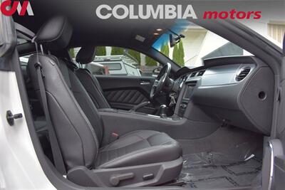 2012 Ford Mustang V6 Premium  2dr Fastback! 6 Speed Manual! Rear View Camera! Parking Assist! Bluetooth! GPS Nav! Cruise Control! Heated Leather Seats! - Photo 26 - Portland, OR 97266