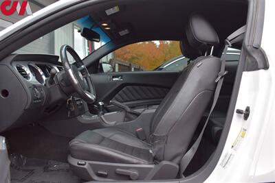 2012 Ford Mustang V6 Premium 2dr Fastback! 6 Speed Manual! Rear View Camera! Parking Assist! Bluetooth! GPS Nav! Cruise Control! Heated Leather Seats! - Photo 10 - Portland, OR 97266