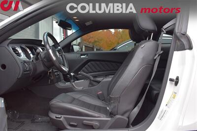 2012 Ford Mustang V6 Premium  2dr Fastback! 6 Speed Manual! Rear View Camera! Parking Assist! Bluetooth! GPS Nav! Cruise Control! Heated Leather Seats! - Photo 10 - Portland, OR 97266