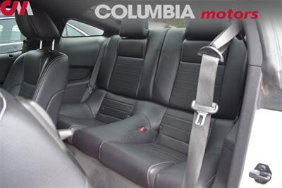 2012 Ford Mustang V6 Premium  2dr Fastback! 6 Speed Manual! Rear View Camera! Parking Assist! Bluetooth! GPS Nav! Cruise Control! Heated Leather Seats! - Photo 25 - Portland, OR 97266