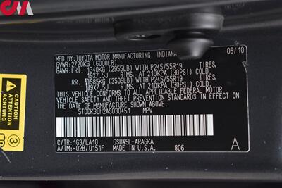 2010 Toyota Highlander Limited AWD 4dr SUV**BY APPOINTMENT ONLY**3rd Row Seats! Back Up Camera! Heated Leather Seats! Tow Pkg! Powered Liftgate! Sunroof! All Weather Floor Mats! - Photo 33 - Portland, OR 97266