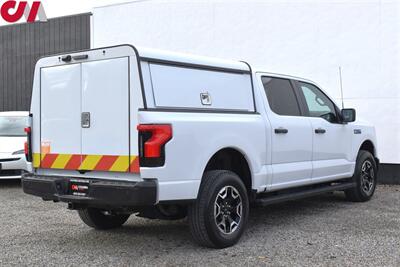2024 Ford F-150 Lightning Pro  AWD 4dr SuperCrew 5.5 ft. SB! Commercial Canopy w/ Storage! Back-Up Cam! Park Assist! Blind Spot Monitor! GPS Nav! Lane Assist! Heated Leather Seats! Apple CarPlay! Android Auto! - Photo 5 - Portland, OR 97266