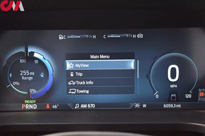 2024 Ford F-150 Lightning Pro  AWD 4dr SuperCrew 5.5 ft. SB! Commercial Canopy w/ Storage! Back-Up Cam! Park Assist! Blind Spot Monitor! GPS Nav! Lane Assist! Heated Leather Seats! Apple CarPlay! Android Auto! - Photo 13 - Portland, OR 97266