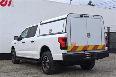 2024 Ford F-150 Lightning Pro  AWD 4dr SuperCrew 5.5 ft. SB! Commercial Canopy w/ Storage! Back-Up Cam! Park Assist! Blind Spot Monitor! GPS Nav! Lane Assist! Heated Leather Seats! Apple CarPlay! Android Auto! - Photo 2 - Portland, OR 97266