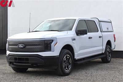 2024 Ford F-150 Lightning Pro  AWD 4dr SuperCrew 5.5 ft. SB! Commercial Canopy w/ Storage! Back-Up Cam! Park Assist! Blind Spot Monitor! GPS Nav! Lane Assist! Heated Leather Seats! Apple CarPlay! Android Auto! - Photo 8 - Portland, OR 97266