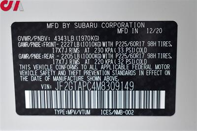 2021 Subaru Crosstrek Premium AWD 4dr Crossover CVT! EyeSight Assist! X-Mode! SI-Drive! Adaptive Cruise Control! Rear View Camera! Apple CarPlay! Android Auto! Heated Seats! All Weather Floor Mats! Roof Rack! - Photo 32 - Portland, OR 97266