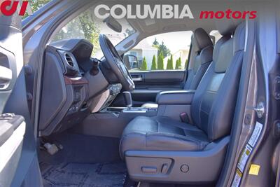 2015 Toyota Tundra Limited 4x4 4dr CrewMax Cab Pickup SB! New tires! Blind Spot Monitor! Back-Up Camera! Parking Sensors! Tow Mode! GPS Navigation! Bluetooth! 4H & 4L! Heated Leather Seats! - Photo 10 - Portland, OR 97266