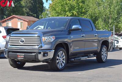 2015 Toyota Tundra Limited  4x4 4dr CrewMax Cab Pickup SB! Blind Spot Monitor! Back-Up Camera! Parking Sensors! Tow Mode! GPS Navigation! Bluetooth! 4H & 4L! Heated Leather Seats! - Photo 8 - Portland, OR 97266