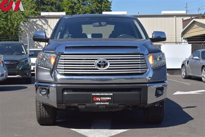 2015 Toyota Tundra Limited  4x4 4dr CrewMax Cab Pickup SB! Blind Spot Monitor! Back-Up Camera! Parking Sensors! Tow Mode! GPS Navigation! Bluetooth! 4H & 4L! Heated Leather Seats! - Photo 7 - Portland, OR 97266
