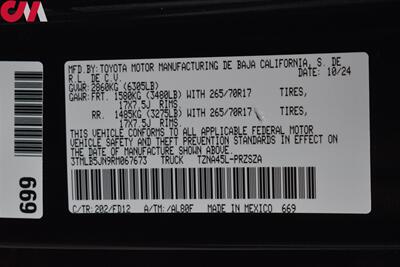 2024 Toyota Tacoma TRD Off-Road 4x4 4dr Double Cab 6.1 ft LB**BY APPOINTMENT ONLY**Toyota Safety Sense 3.0 w/Pre-Collision Star Safety System w/BSM! Back Up Cam! Navigation! Heated Seats & Steering Wheel! Tow-PKG! Sunroof! - Photo 33 - Portland, OR 97266