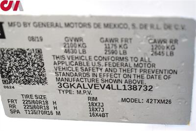 2020 GMC Terrain SLT  4x4 4dr SUV! Adaptive Cruise Control! Blind Spot Monitoring! Apple CarPlay & Android Auto! Leather Seats! Power Liftgate! Backup Camera! - Photo 34 - Portland, OR 97266