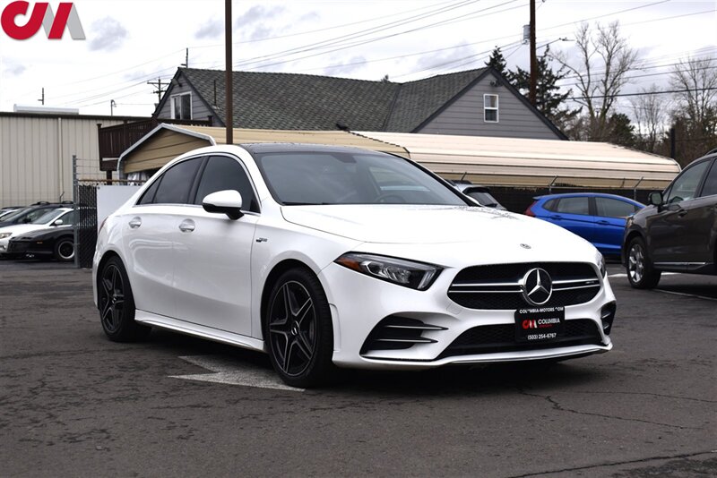 2021 Mercedes-Benz AMG A 35  AWD 4MATIC 4dr Sedan Back-Up Cam! AMG DYNAMIC SELECT! AMG Sports Suspension! AMG Performance 4MATIC! Heated Leather Seats! Sunroof! Navi!