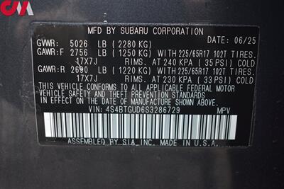 2025 Subaru Outback Wilderness  AWD 4dr Crossover! EyeSight Assist Tech! Adaptive Cruise! Lane Keep Assist! Pre-Collision Braking! Blind-Spot Monitoring! Rear Cross-Traffic Alert! Apple CarPlay & Android Auto! - Photo 34 - Portland, OR 97266